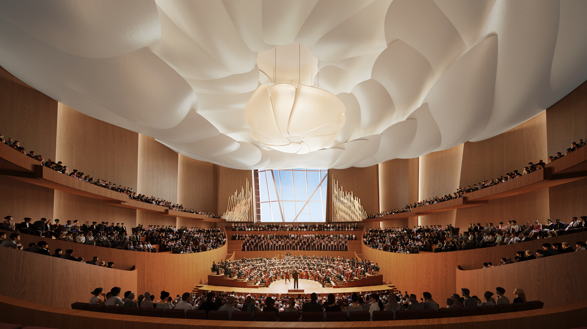 Luo Gang Concert Hall | Pelli Clarke & Partners
